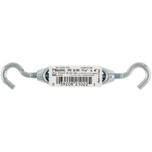 Hampton Zinc-Plated Aluminum/Steel Turnbuckle 70 lb