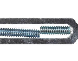 Hampton Zinc-Plated Aluminum/Steel Turnbuckle 160 lb