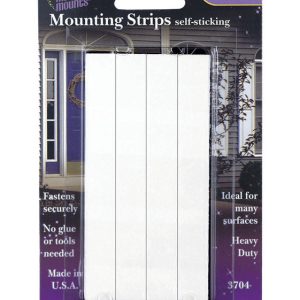 Magic Mounts Adhesive Mount Strip 4 lb 8 pk