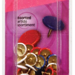 Hillman Assorted Push Pins 40 pk