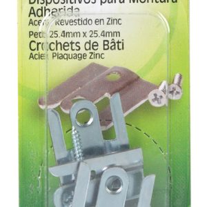 Hillman AnchorWire Silver Flush-Mount Picture Hanger 1 lb 2 pk