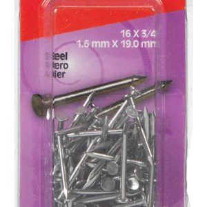 Hillman 3/4 in. Wire Bright Steel Nail Flat Head