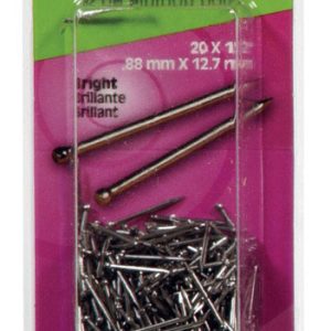 Hillman 20 Ga. X 1/2 in. L Bright Steel Brad Nails 1 pk 1.75 oz