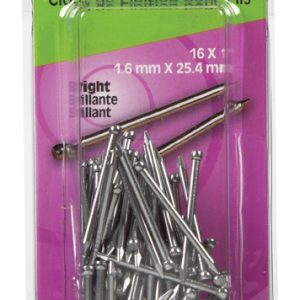 Hillman 16 Ga. X 1 in. L Bright Steel Brad Nails 1 pk 2 oz