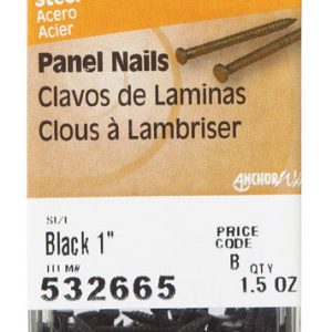 Hillman 1 in. Panel Steel Nail Large Head