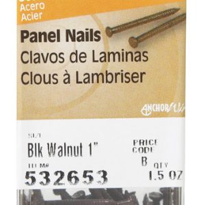 Hillman 1 in. Panel Steel Nail Large Head