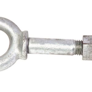Baron 1/4 in. X 2 in. L Hot Dipped Galvanized Steel Shoulder Eyebolt Nut Included