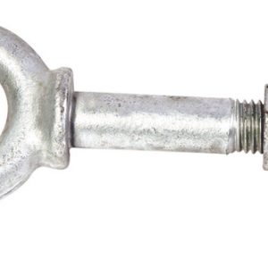 Baron 3/8 in. X 4 1/2 in. L Hot Dipped Galvanized Steel Shoulder Eyebolt Nut Included
