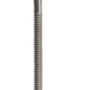 Hampton Medium Stainless Steel 6 in. L Clothesline Hook 160 lb 1 pk