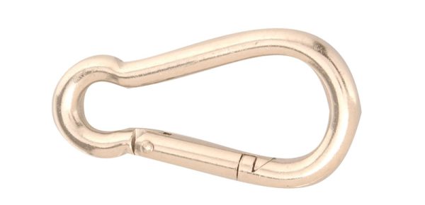 Campbell Polished Stainless Steel Spring Link 260 lb 3.54 in. L