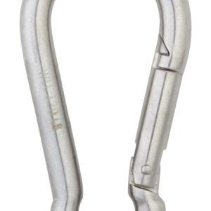 Campbell 0.66 in. D X 3.94 in. L Polished Stainless Steel Spring Snap 320 lb