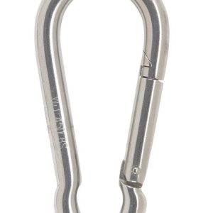 Campbell 3/4 in. D X 4-11/16 in. L Polished Stainless Steel Spring Snap 450 lb