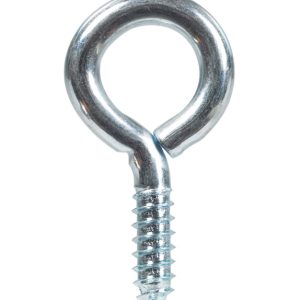 Hampton 11/32 in. D X 2-5/8 in. L Zinc-Plated Steel Screw Eye 200 lb. cap. 20 pk