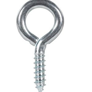 Hampton 3/8 in. D X 2-7/8 in. L Zinc-Plated Steel Screw Eye 250 lb. cap. 1 pk