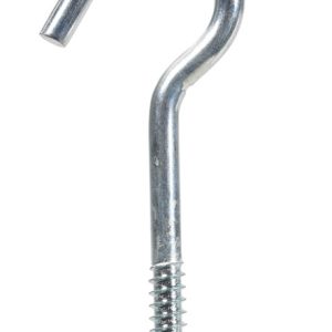 Hampton Small Steel 4.5625 in. L Ceiling Hook 160 lb 1 pk