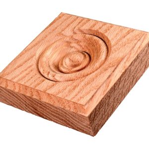 Alexandria Moulding 1 in. H X 3-3/4 in. L Prefinished Brown Oak Molding
