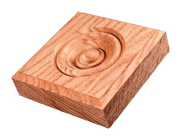 Alexandria Moulding 1 in. H X 3-3/4 in. L Prefinished Brown Oak Molding