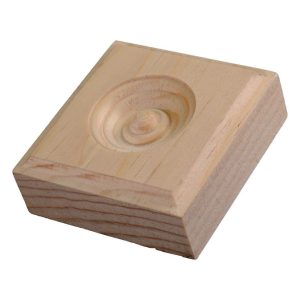 Alexandria Moulding 1 in. H X 2.5 in. L Prefinished Brown Pine Molding