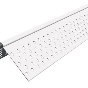 Amerimax 1.25 in. W X 10 ft. L PVC 90 Degree Corner Bead