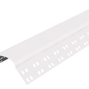 Amerimax .75 in. W X 10 ft. L PVC Bullnose Corner Bead