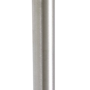 Lido 8 ft. L X 1-5/16 in. D Brushed Steel Closet Rod
