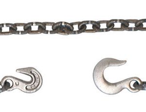 Campbell 3/8 in. Single Jack Carbon Steel Log Chain Assembly 3/8 in. D X 14 ft. L