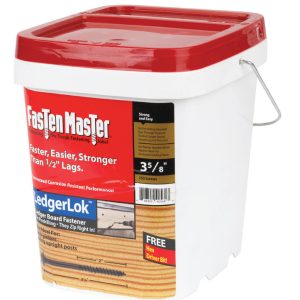 FastenMaster LedgerLok 3-5/8 in. L Hex Hex Washer Head Deck Screws 250 pk