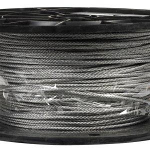 Campbell Galvanized Galvanized Steel 3/32 in. D X 500 ft. L Aircraft Cable