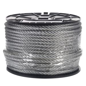Campbell Galvanized Galvanized Steel 5/16 in. D X 200 ft. L Aircraft Cable