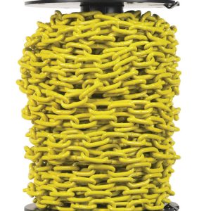 Campbell System 3 3/16 in. Carbon Steel Proof Coil Chain 0.21 in. D X 100 ft. L