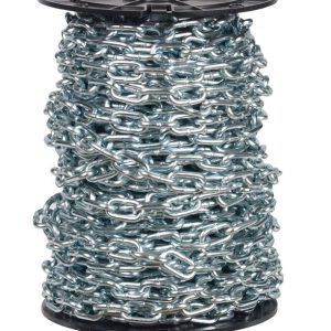 Campbell 3/16 in. Oval Link Carbon Steel Proof Coil Chain 3/16 in. D X 100 ft. L
