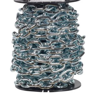 Campbell 3/8 in. Single Jack Carbon Steel Proof Coil Chain 3/8 in. D X 35 ft. L