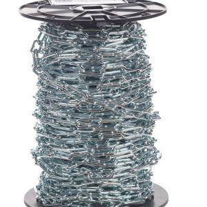 Campbell No. 2 in. Straight Link Carbon Steel Coil Chain 5/32 in. D X 125 ft. L