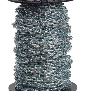 Campbell No. 2 in. Straight Link Carbon Steel Machine Chain 0.15 in. D X 125 ft. L