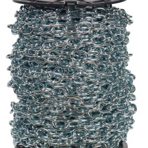 Campbell No. 2/0 Passing Link Carbon Steel Chain 3/16 in. D X 125 ft. L