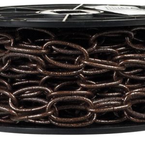 Campbell 10 Antique Copper Steel Decorative Chain 0.135 in. D 1.21 in.