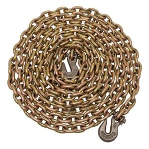 Campbell 5/16 in. Oval Link Carbon Steel Chain 5/16 in. D X 20 ft. L