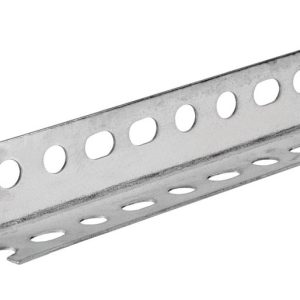 SteelWorks 1-1/2 in. W X 36 in. L Zinc Plated Steel Slotted Angle