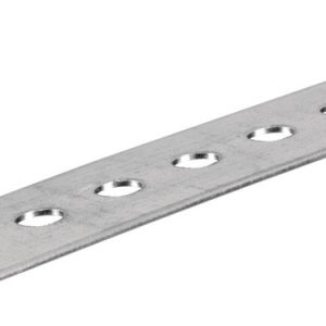 SteelWorks 0.07 in. X 1.38 in. W X 36 in. L Steel Slotted Flat Bar