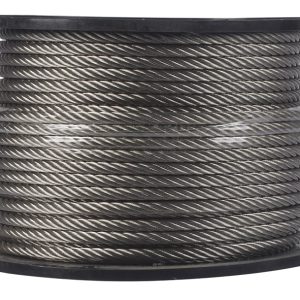 Campbell Electro-Polish Stainless Steel 1/4 in. D X 250 ft. L Cable