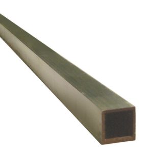 Boltmaster 1 in. D X 3 ft. L Square Aluminum Tube