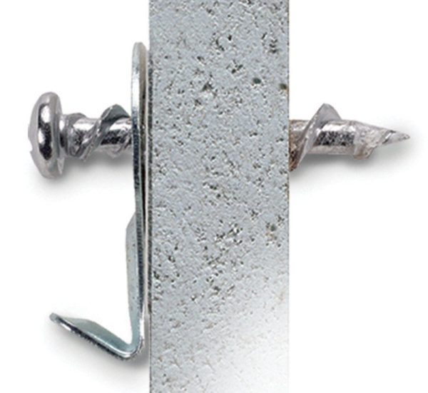 Hillman WALL DOG Chrome Gold Self-Drilling Picture Hanger 50 lb 10 pk