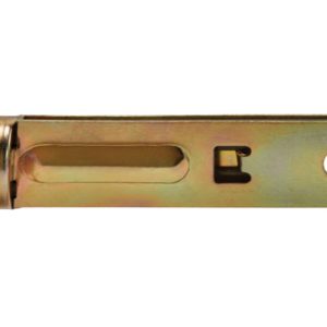 Kwikset Polished Brass Gold Steel Door Latch 1 pk