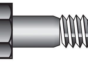 Hillman 1/2 in. D X 8 in. L Heat Treated Zinc Steel Hex Head Cap Screw 25 pk