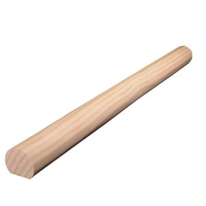 Alexandria Moulding 1-11/16 in. H X 12 ft. L Prefinished Brown Wood Handrail