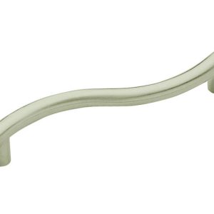 Amerock Allison Basic Metals Cabinet Pull 3-3/4 in. Satin Nickel 1 pk