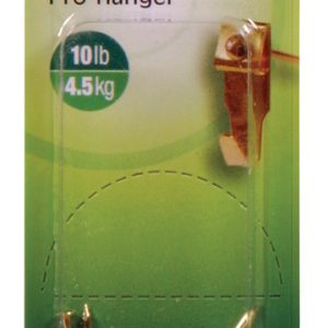 Hillman AnchorWire Brass-Plated Gold Professional Picture Hanger 10 lb 5 pk