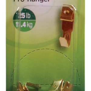 Hillman AnchorWire Brass-Plated Gold Professional Picture Hanger 25 lb 4 pk