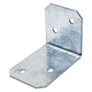 Simpson Strong-Tie 2 in. W X 1.4 in. L Galvanized Steel Angle