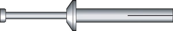 Hillman 1/4 in. D X 3/4 in. L Steel Mushroom Head Hammer Drive Anchor 100 pk